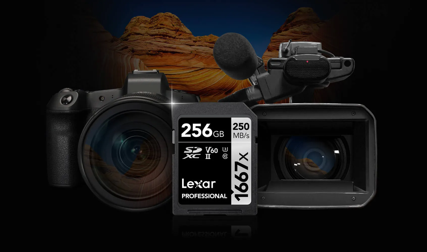Karta pamięci Lexar Professional SDXC 64GB 1667X UHS-II (250 MB/s